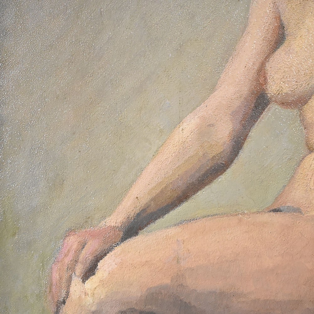 QN569 1 antique nude woman oil painting art deco XX century.jpg